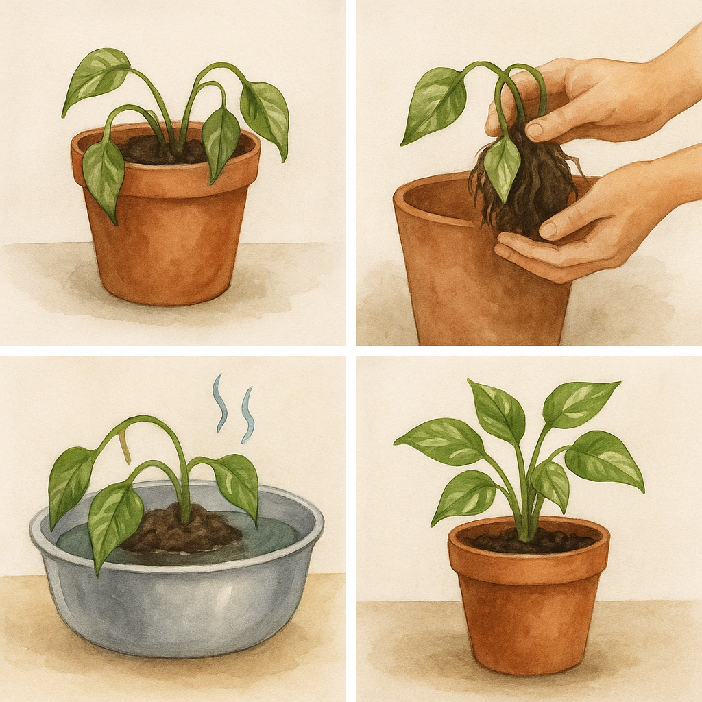 step by step